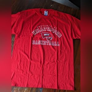 WKU Hilltoppers Basketball T-shirt Brand New Size L